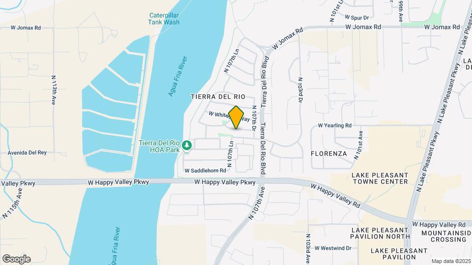 10747 W Yearling Rd Map and Location Details