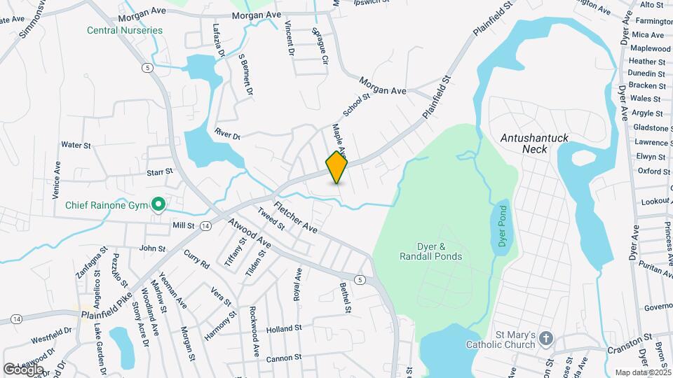 75 Pocasset St Map and Location Details