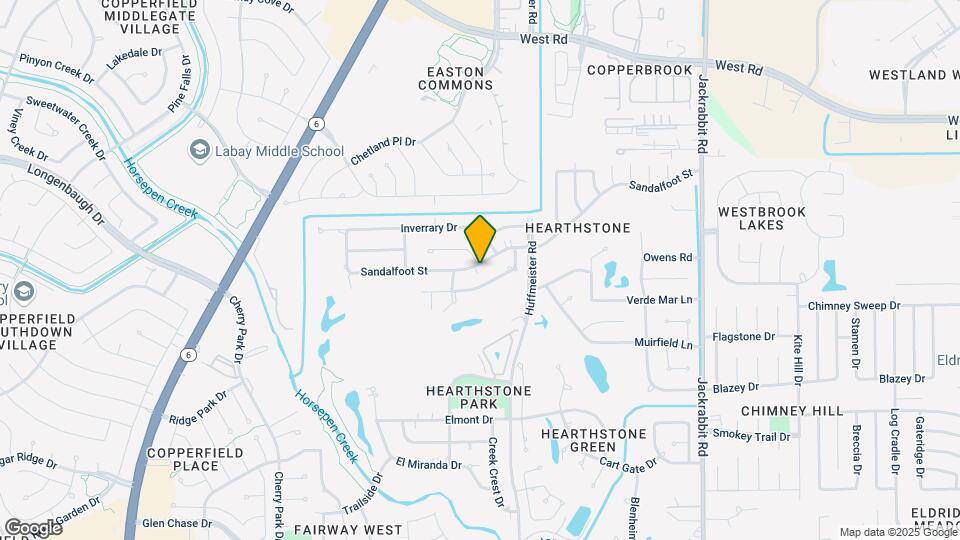14803 Sandalfoot St Map and Location Details