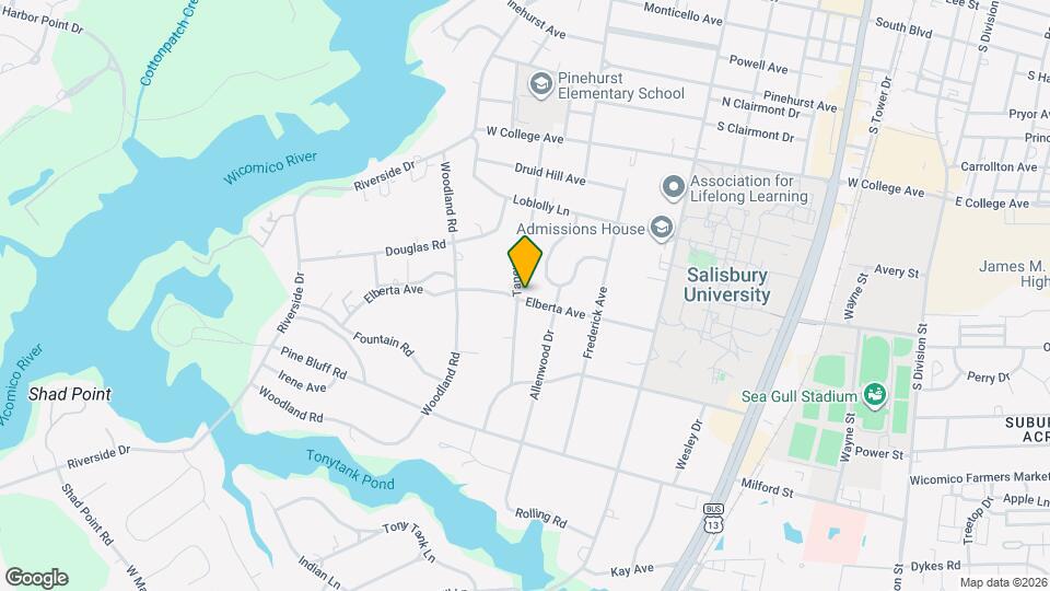 1221 Taney Ave Map and Location Details