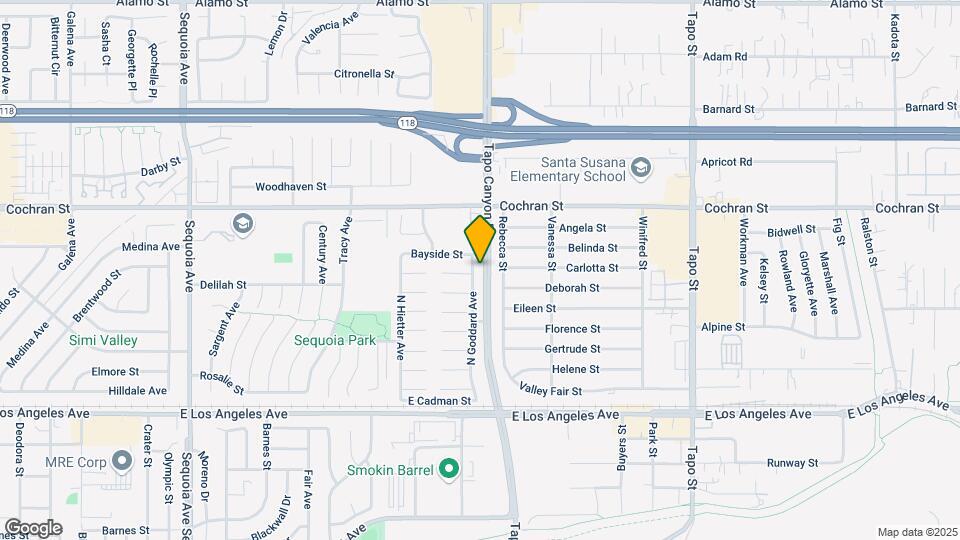 2286 N Goddard Ave Map and Location Details