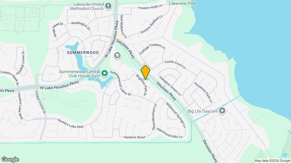 13714 Brighton Park Dr Map and Location Details