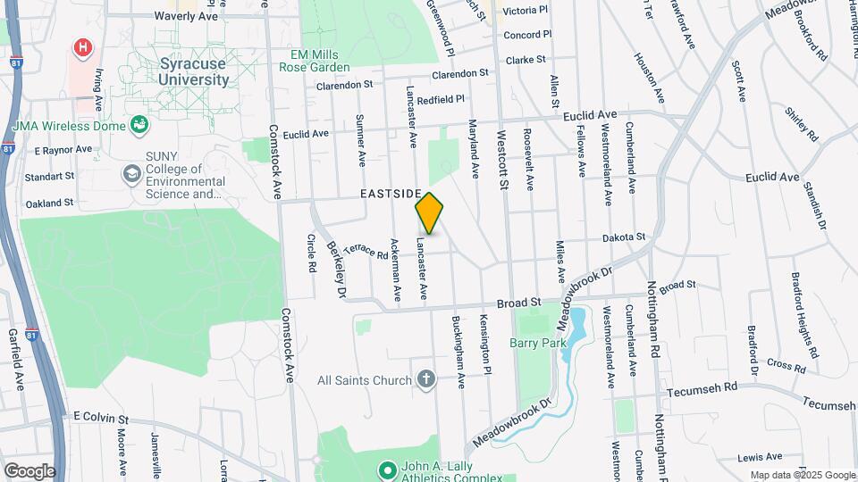 963 Lancaster Ave Map and Location Details