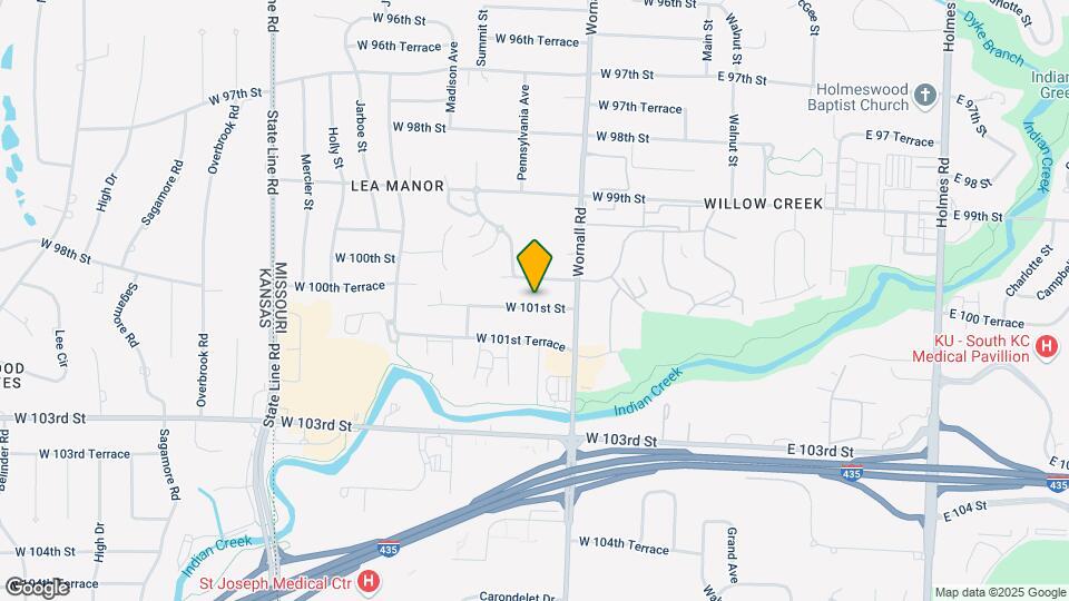 512 W 101st St Map and Location Details