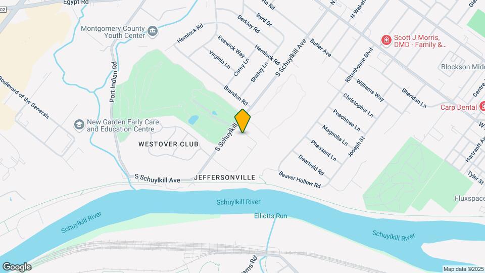 Westover Club Map and Location Details