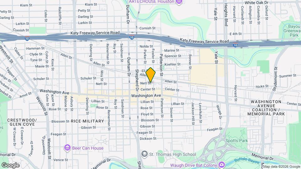 4607 Nett St Map and Location Details