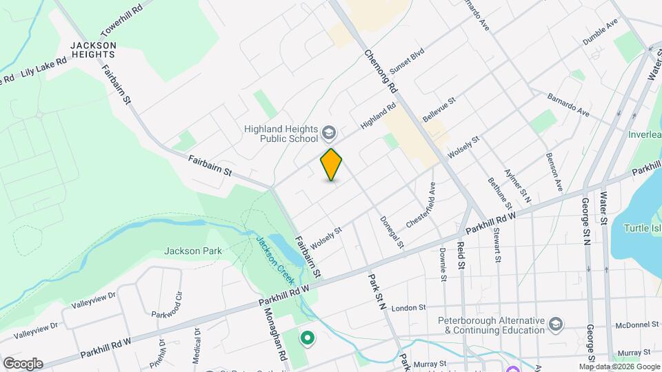 438 Bellevue St Map and Location Details