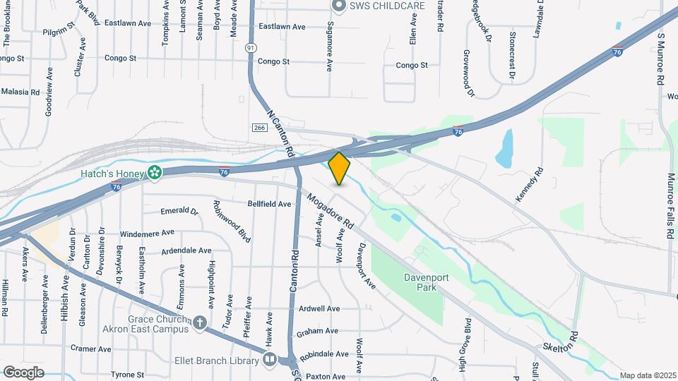 2553 Edgebrook Ave Map and Location Details