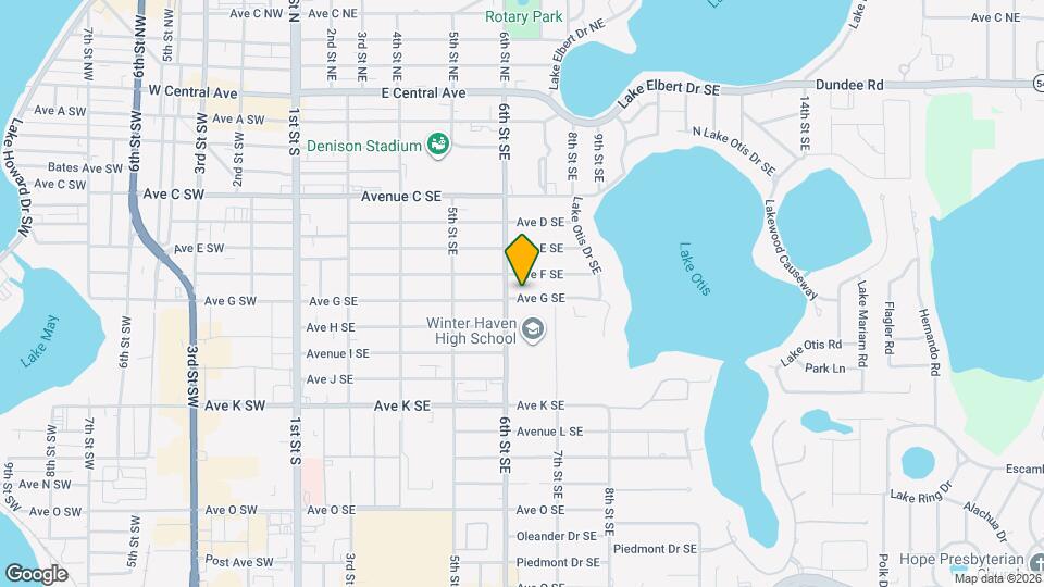 611 Ave G SE Map and Location Details