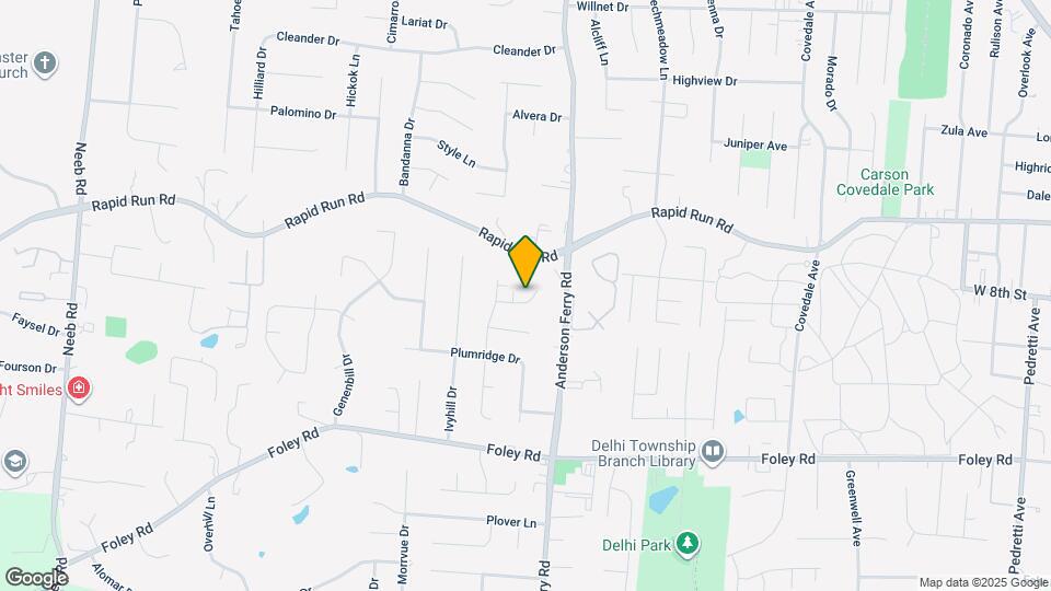5326 Delhill Dr Map and Location Details