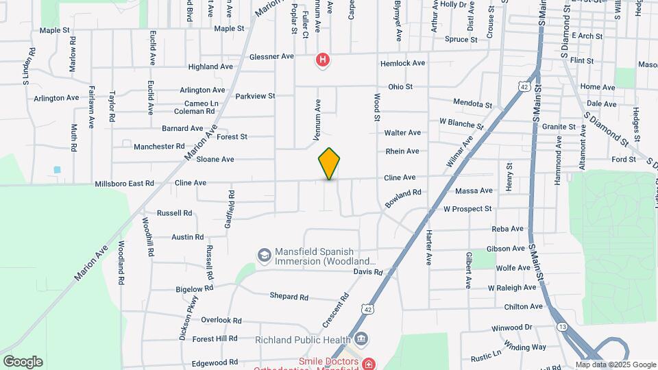 419 Hedeen Dr Map and Location Details