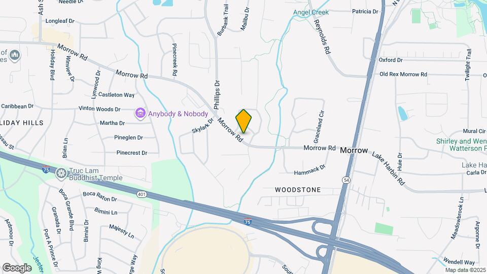 1270 Morrow Rd Map and Location Details