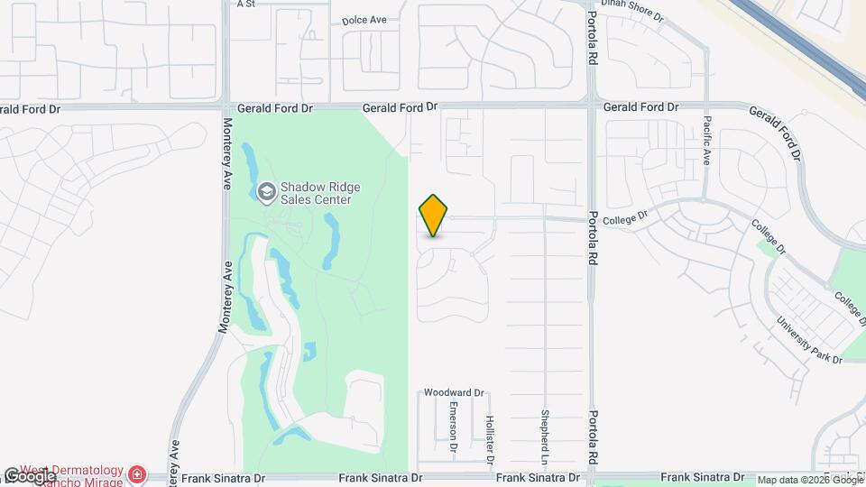 73774 Mojave Desert Dr Map and Location Details