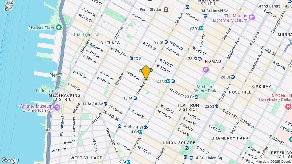 189 Seventh Ave Mapa y Detalles de la Ubicación