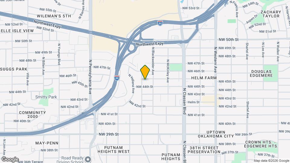 1626 NW 45th St Map and Location Details