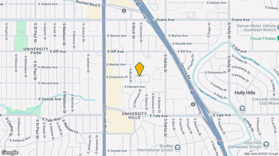 Clermont Park Map and Location Details