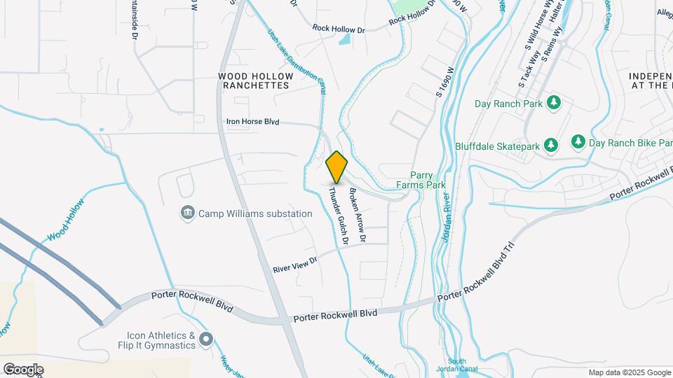 15547 Thunder Gulch Dr Map and Location Details