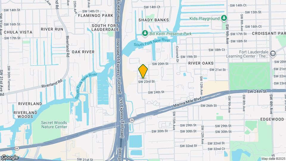 1821 SW 23rd St Map and Location Details