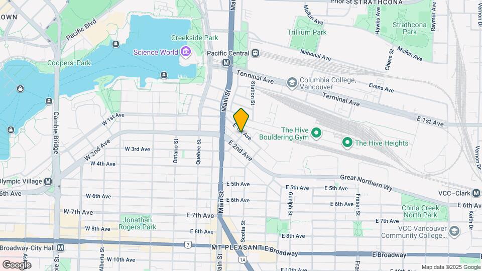 Archetype Residences Map and Location Details