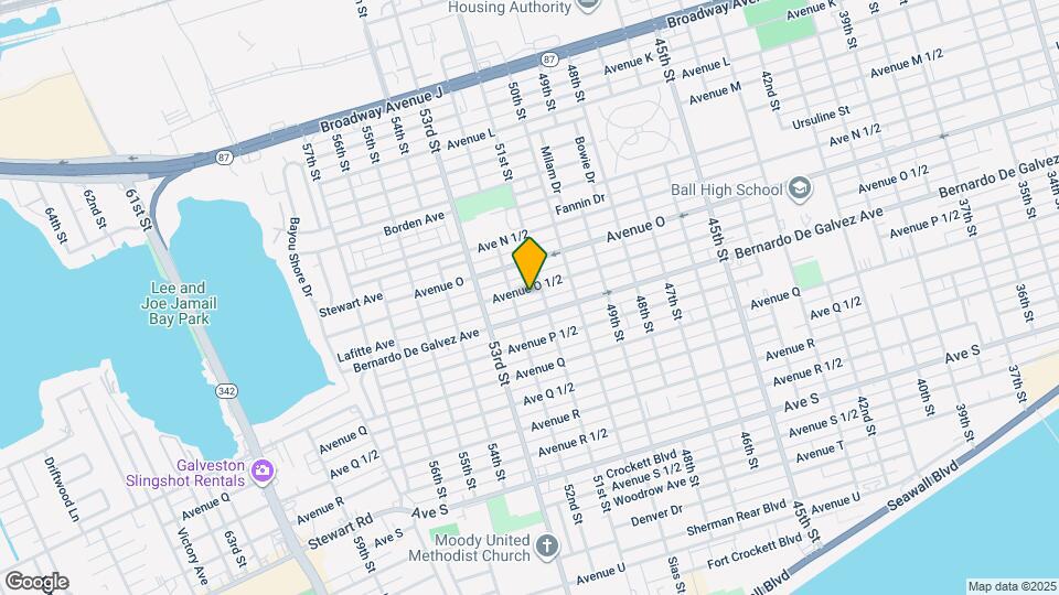 5113 Avenue O 1/2 Map and Location Details