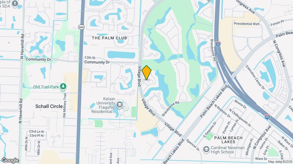 22202 Glenmoor Dr, Unit 22202 Mapa y Detalles de la Ubicación
