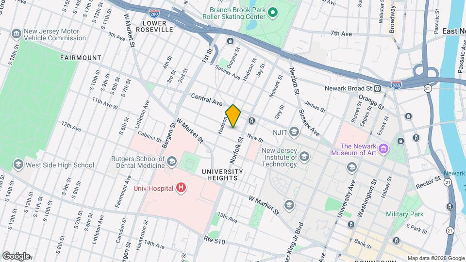 322 New St, Unit 2ND FLOOR Map and Location Details