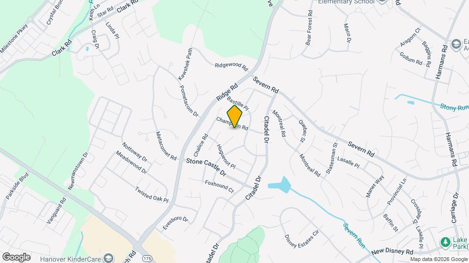 7884 Huguenot Ct Map and Location Details