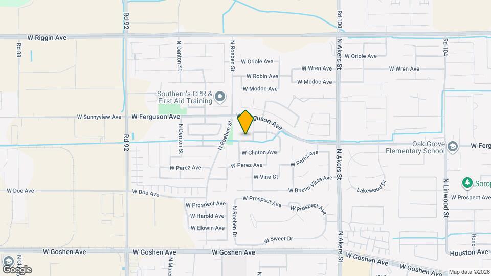 5928 W Whitley Ave Map and Location Details