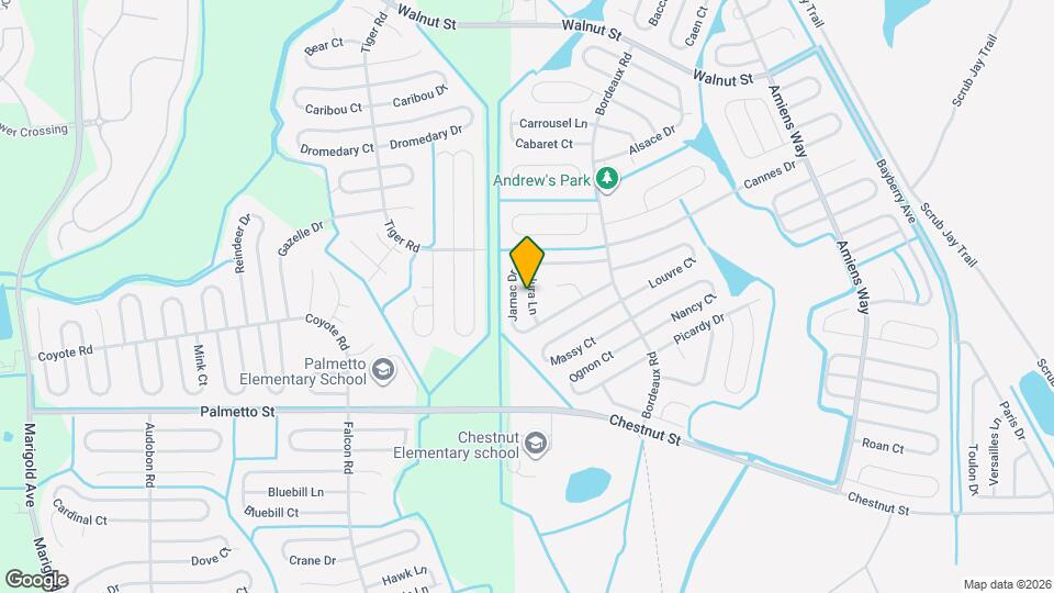 610 Jura Ln Map and Location Details