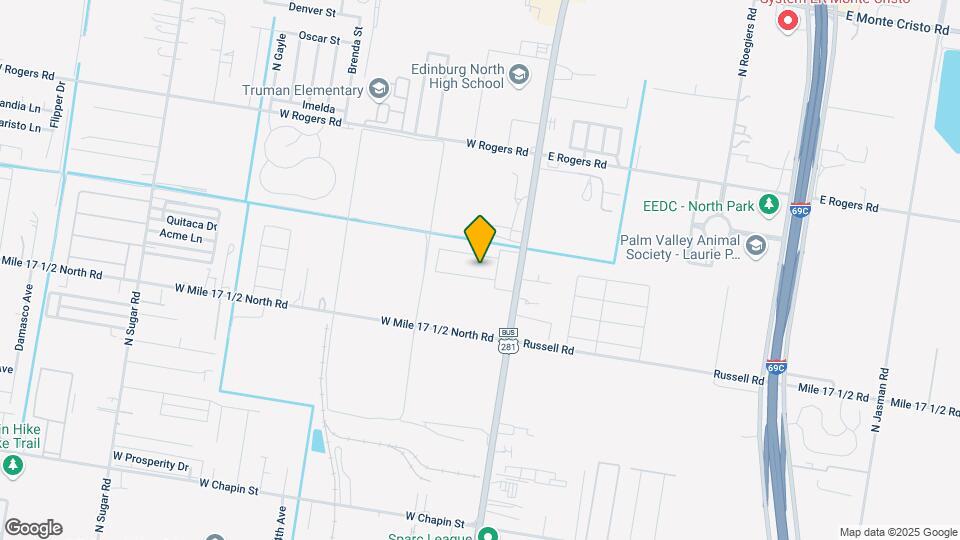 209 W St Helena Ave, Unit Apt #3 Map and Location Details