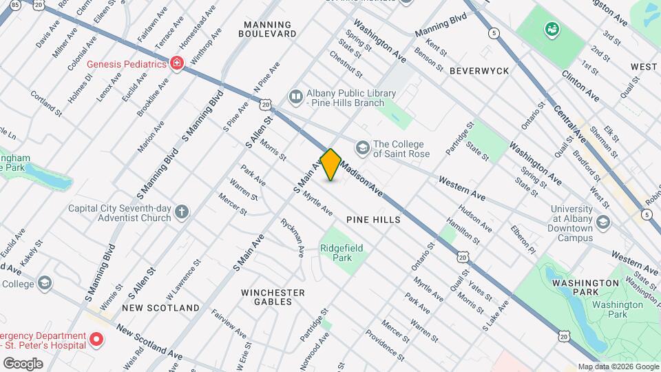 639 Morris St, Unit 2 Map and Location Details