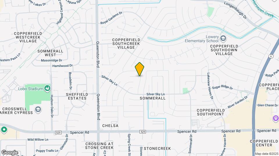 16703 Pebbleglen Dr Map and Location Details