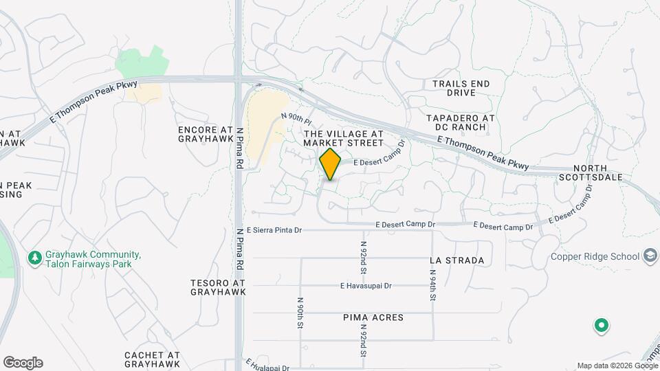 9082 E Mohawk Ln Map and Location Details