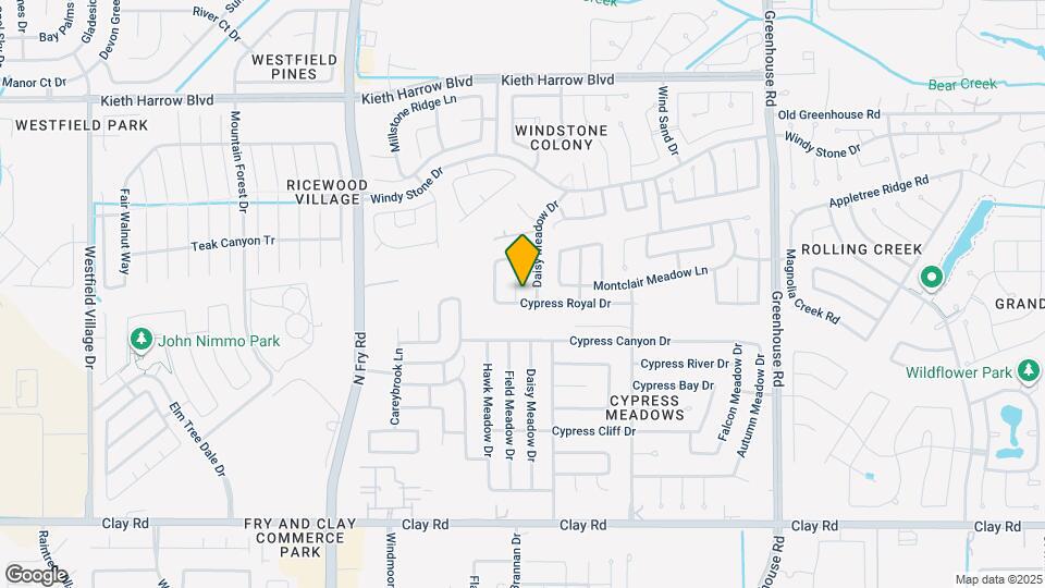 4606 Field Meadow Ct Map and Location Details