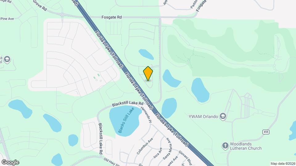 15949 Winding Bluff Dr Map and Location Details