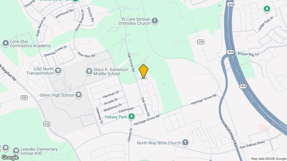 2016 Alexander Oaks Dr Map and Location Details