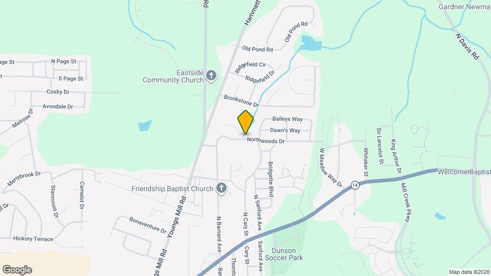 101 White Oak Dr Map and Location Details