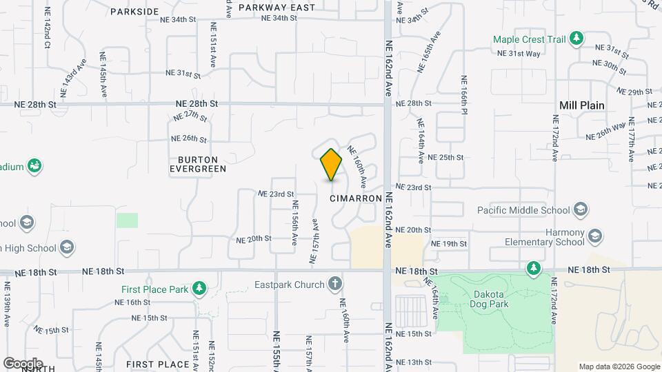 2310 NE 158th Ave Map and Location Details