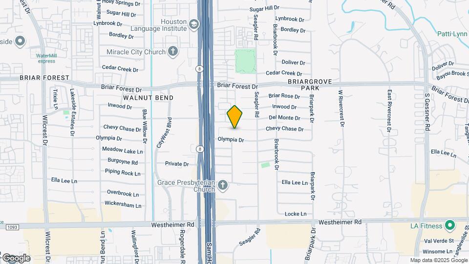 10303 Chevy Chase Dr Map and Location Details