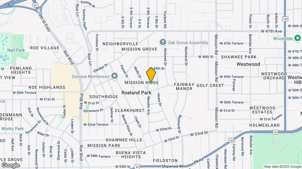 4949 Neosho Ave Map and Location Details