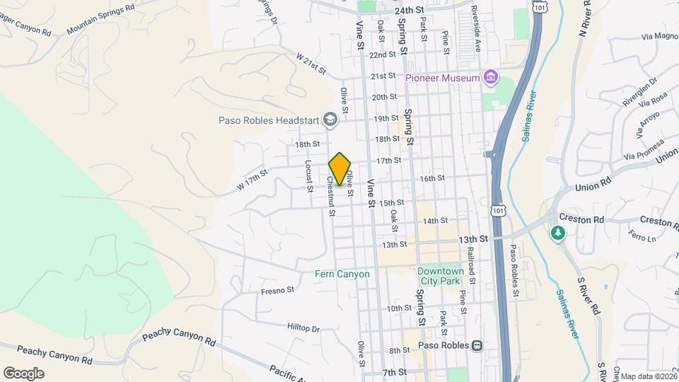 322 16th St Map and Location Details