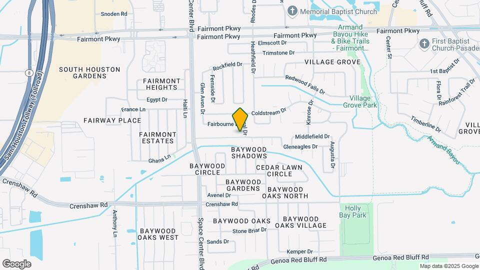 6511 Gleneagles Dr Map and Location Details