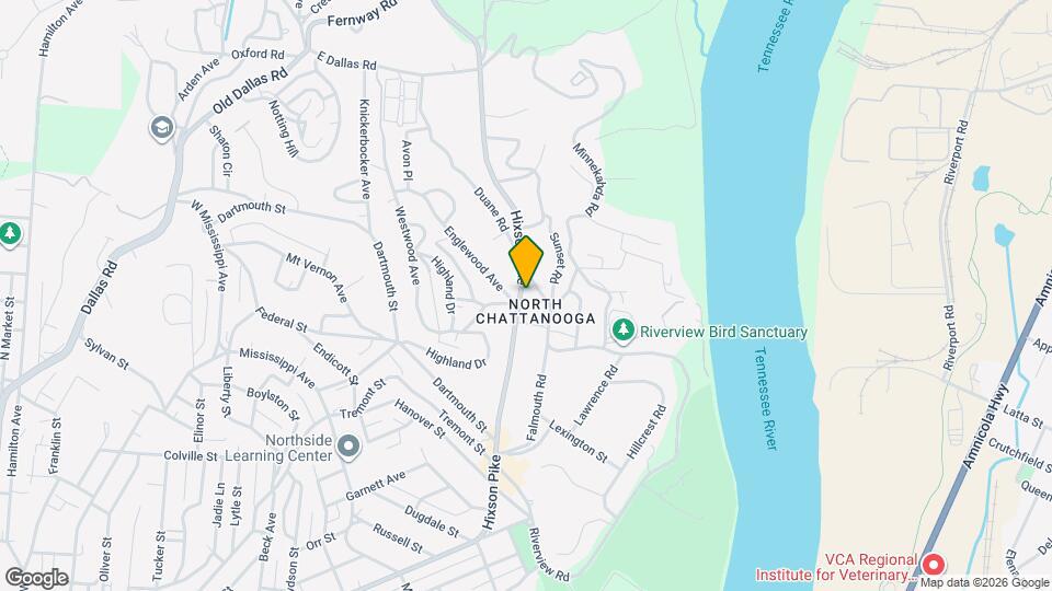 1420 Hixson Pike Map and Location Details