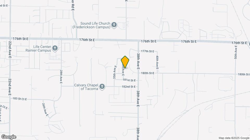 17911 36th Ave E Mapa y Detalles de la Ubicación