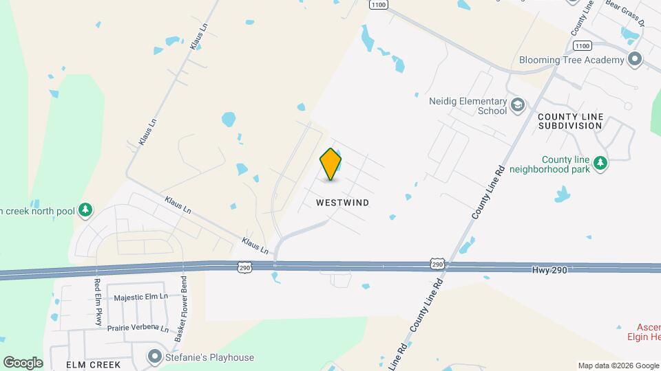 18320 Rock Sage Cove Map and Location Details