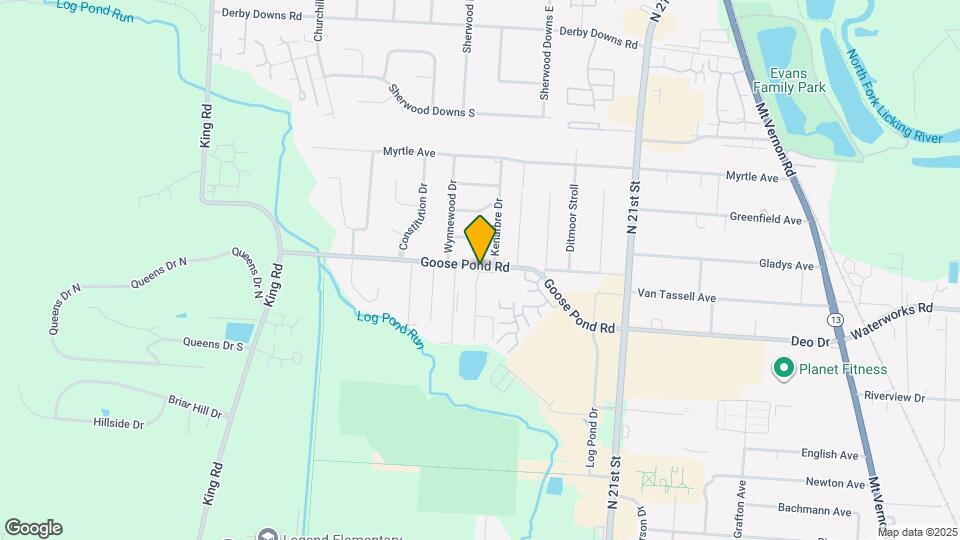 Residence at Newark Map and Location Details