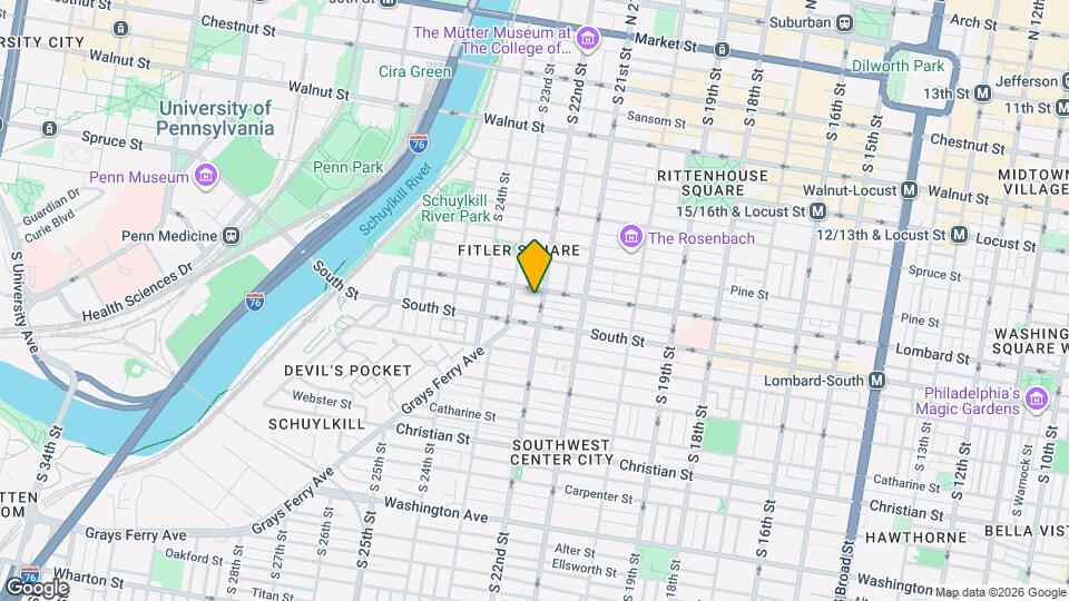 2201 Naudain St Mapa y Detalles de la Ubicación