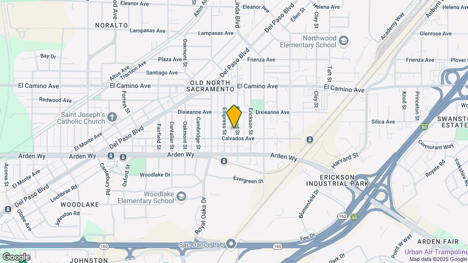 2325 Boxwood St Map and Location Details