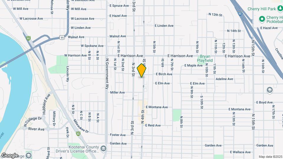 1035 N 4th St Map and Location Details
