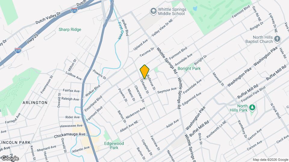 3350 Orlando St Map and Location Details